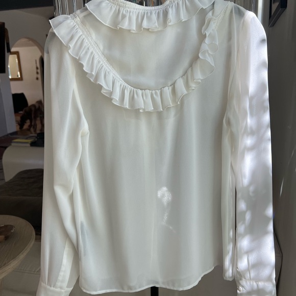 The Kooples Blouse in White - Picture 2 of 5
